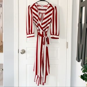 Size 6 stripe bar III dress